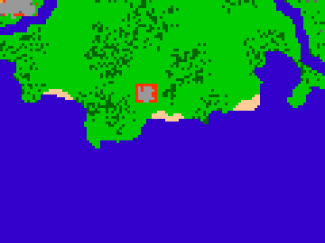 recorte do mapa