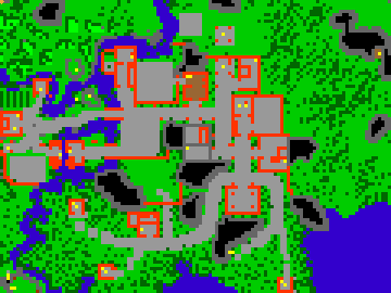 recorte do mapa