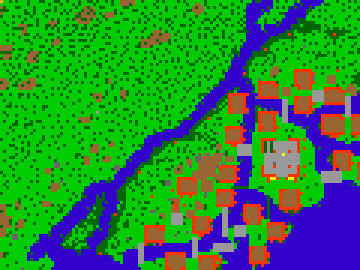 recorte do mapa