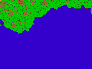 recorte do mapa