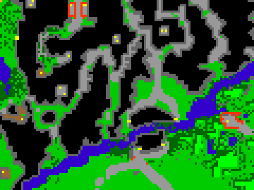 recorte do mapa