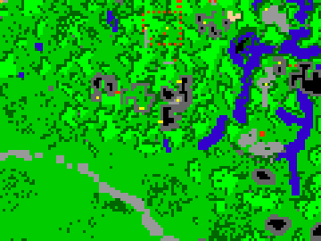 recorte do mapa