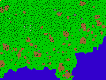recorte do mapa
