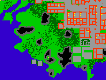 recorte do mapa