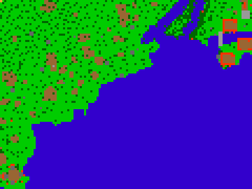 recorte do mapa