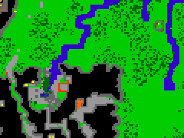 recorte do mapa