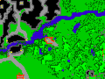 recorte do mapa