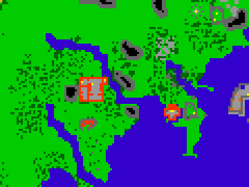 recorte do mapa