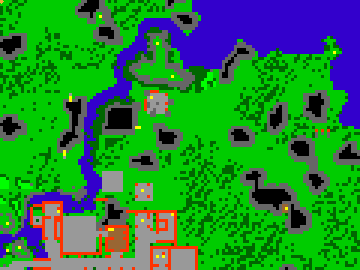 recorte do mapa