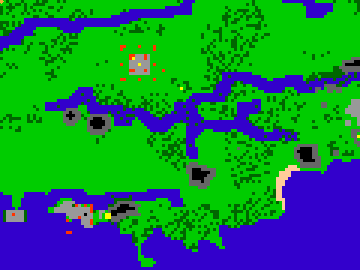 recorte do mapa