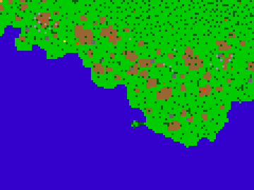 recorte do mapa