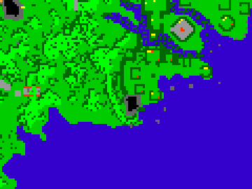 recorte do mapa
