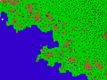 recorte do mapa