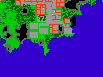 recorte do mapa