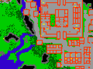 recorte do mapa