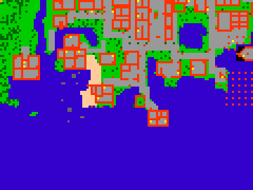recorte do mapa