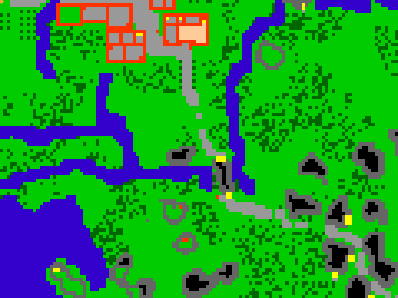 recorte do mapa