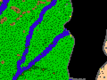 recorte do mapa