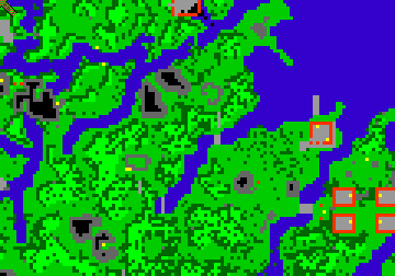 recorte do mapa