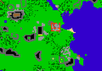 recorte do mapa
